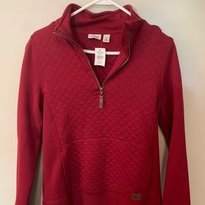 Women’s LLBean half zip sweatshirt size x-small New with tags